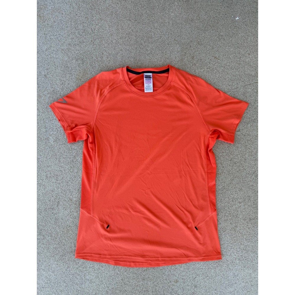 Gymshark Apex Mens Medium T-Shirt - Orange Short Sleeve Performance Top